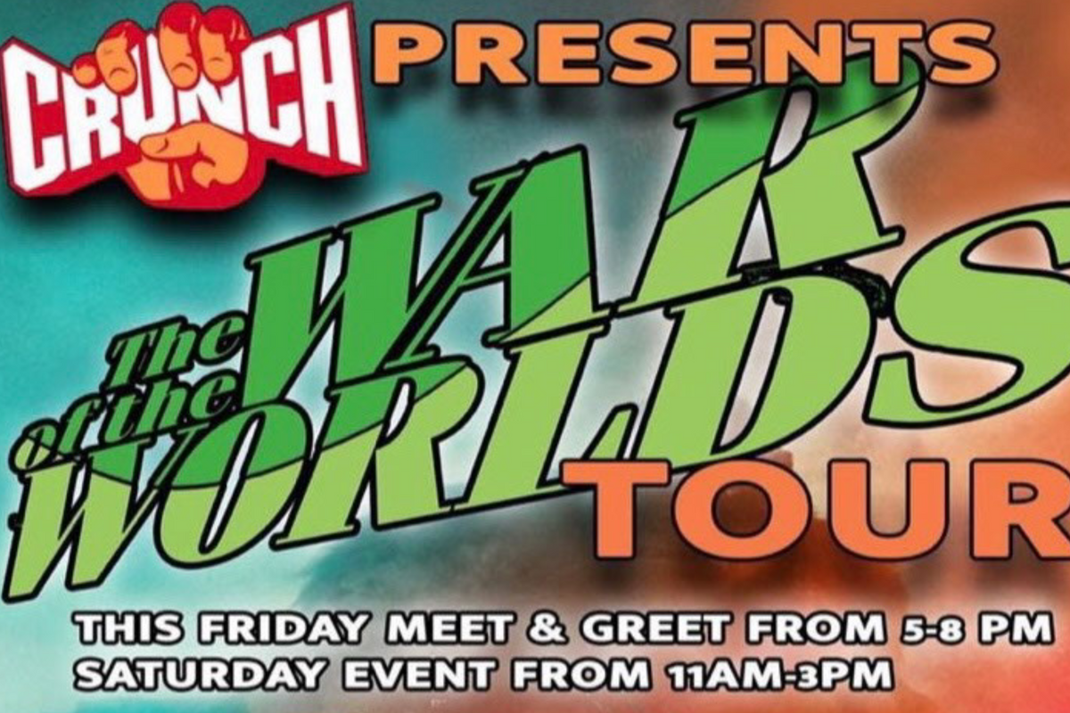 W.O.W. Tour event graphic for Crunch Fitness Toledo