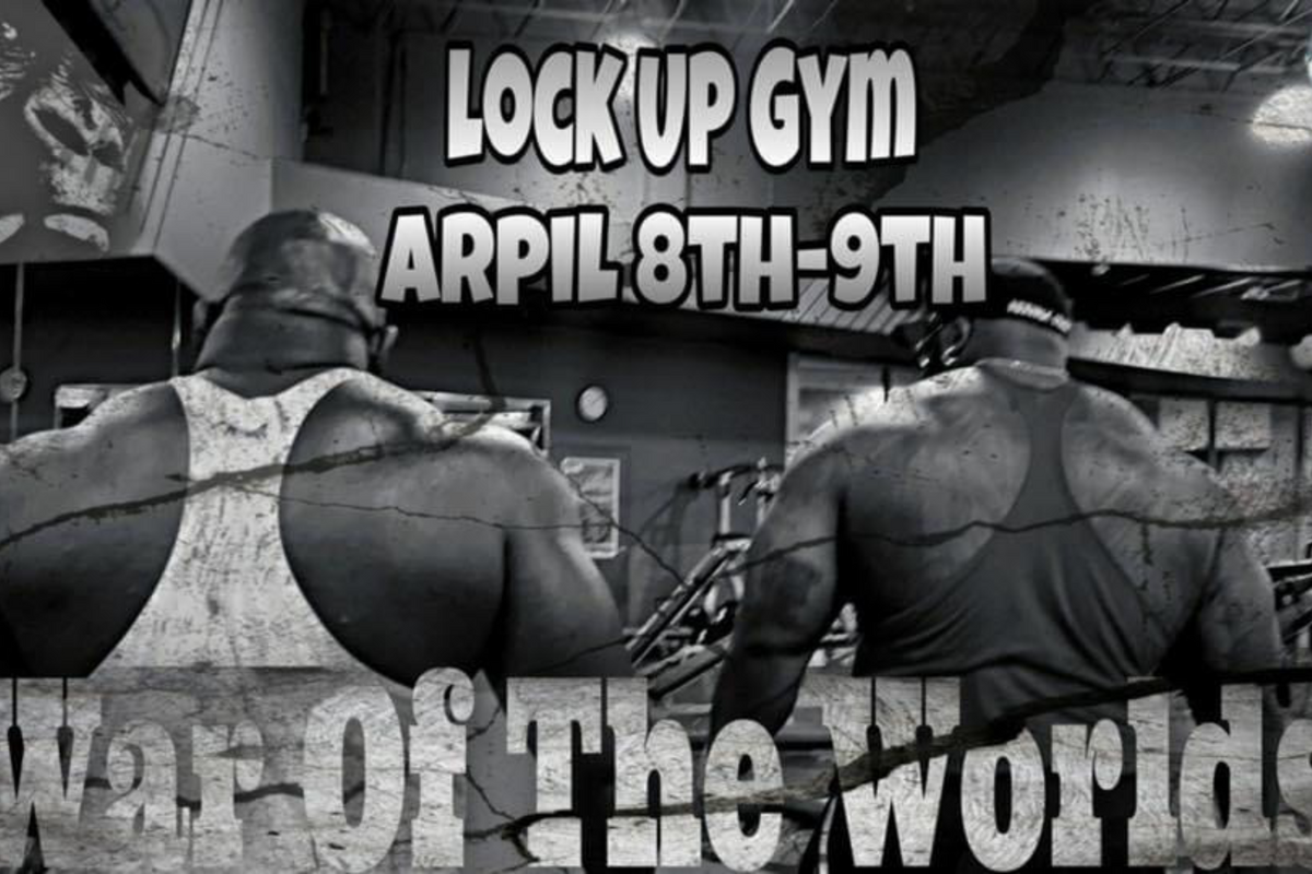W.O.W. Tour event graphic for Lock Up Gym
