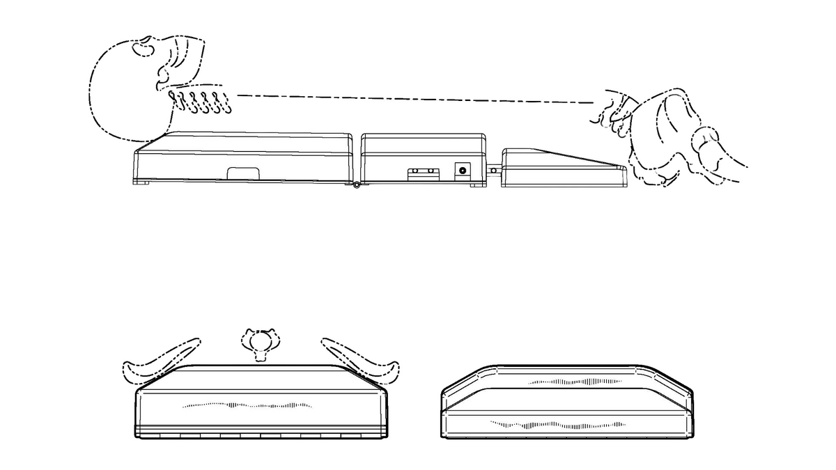 AMM illustration of the body and support-surface contours