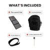 With every Launch Pad purchase, you’ll receive The Launch Pad™ itself, a tactical backpack, two 5' cam straps, and a lumbar adjustment pin for versatile training support.