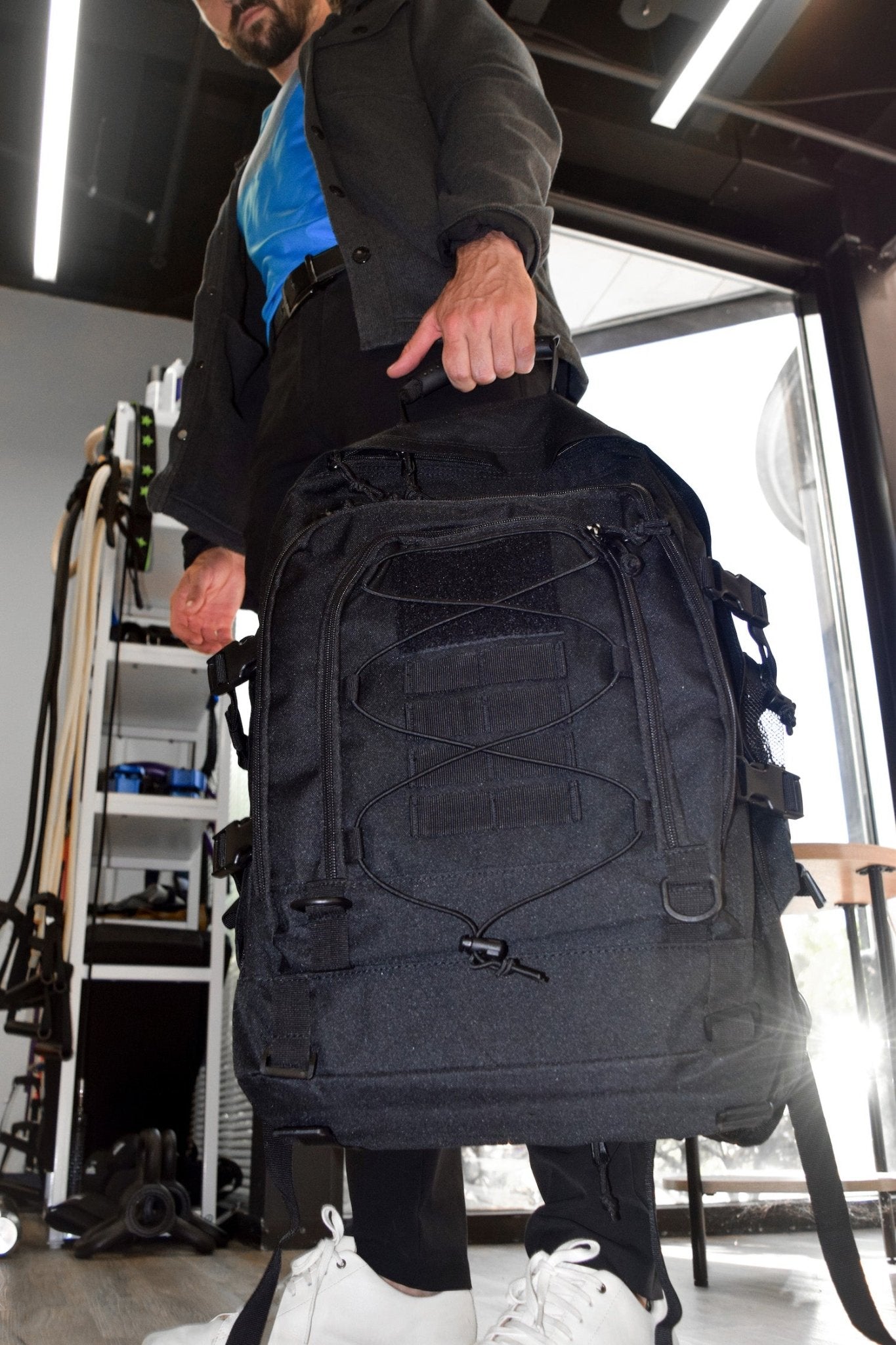 The Launch Pad Tactical Carrying Backpack - Advanced Muscle Mechanics